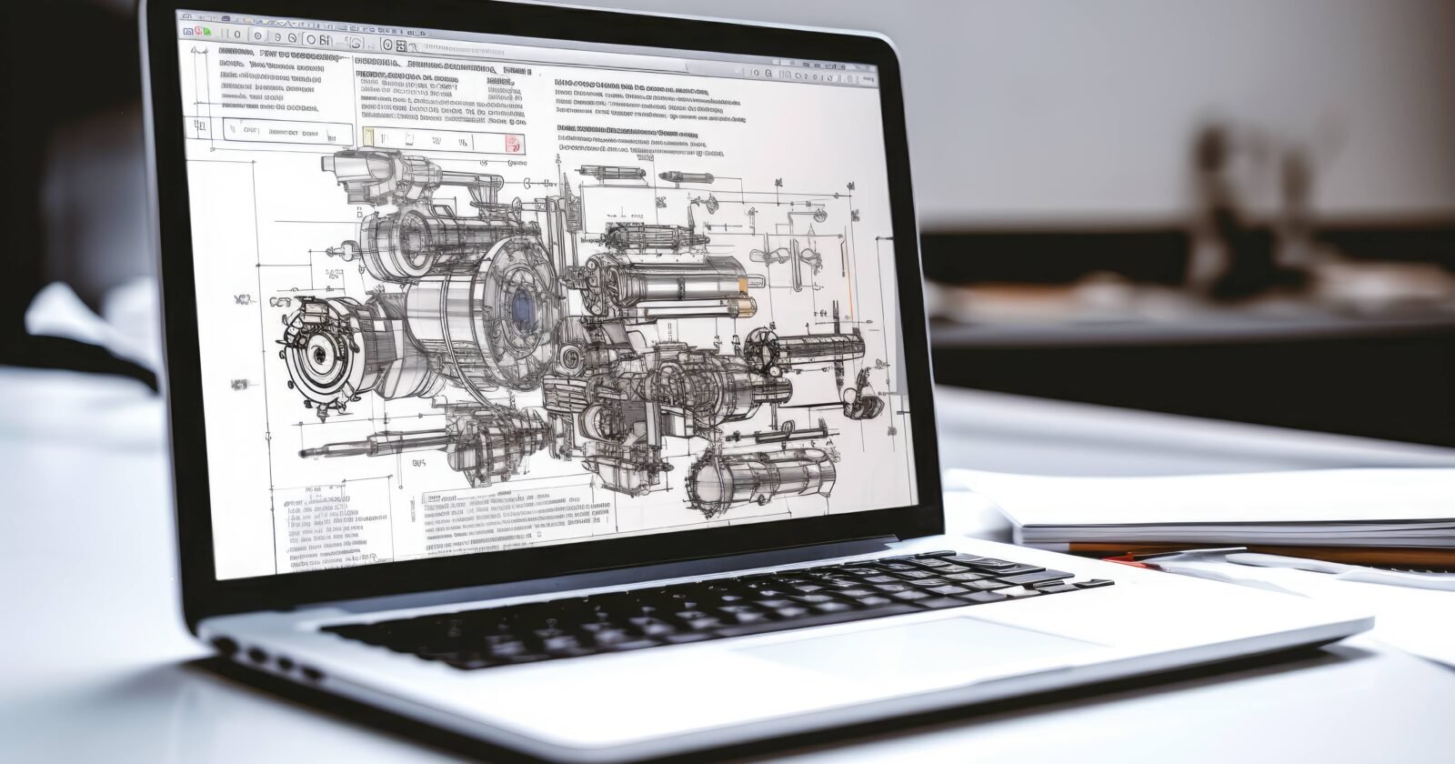 Page d'accueil d'un site web industriel avec éléments clés visibles en 10 secondes